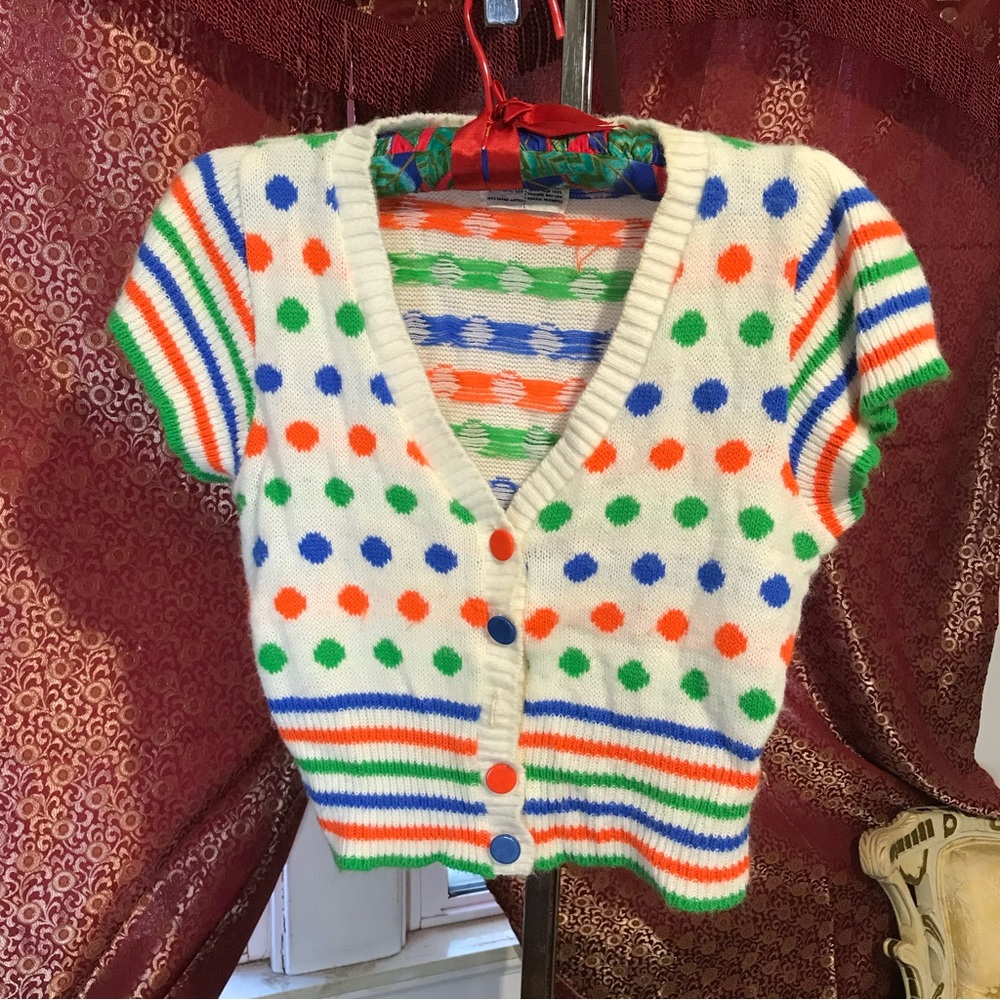 Polka dots sweater